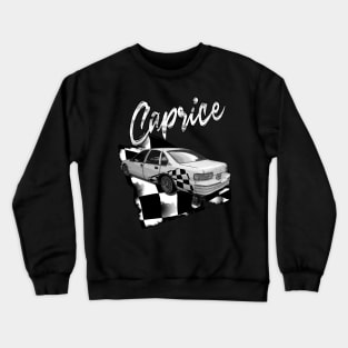 Bubble Race Flag Caprice Crewneck Sweatshirt